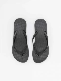 Τοπ 10 🛒 Πολύ καλή προσφορά ⌛ The Fashion Project Basic σαγιονάρες θαλάσσης με Flatform σόλα - Μαύρο 🔔 🥰