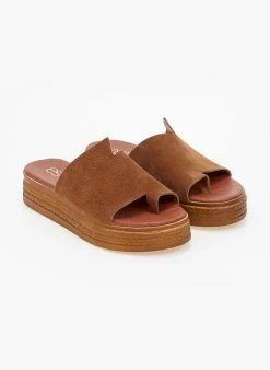 Τοπ 10 👍 Προϋπολογισμός 😍 Flatform καστόρινα Estil με ιδιαίτερο κόψιμο - Κάμελ 🤩 🌟