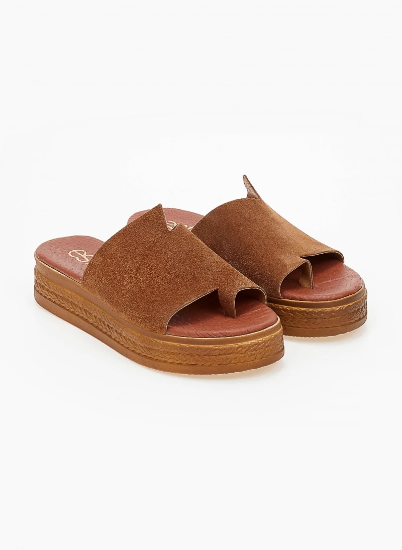 Τοπ 10 👍 Προϋπολογισμός 😍 Flatform καστόρινα Estil με ιδιαίτερο κόψιμο - Κάμελ 🤩 🌟