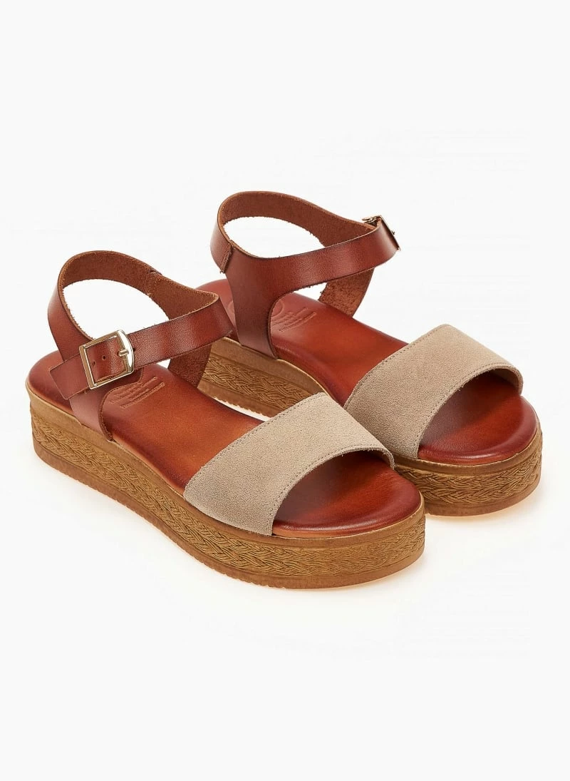 Προϋπολογισμός 🎁 Η καλύτερη συμφωνία 😀 Flatforms TFP με καστόρινη φάσα - Μπεζ 😍 💯 - Image 2