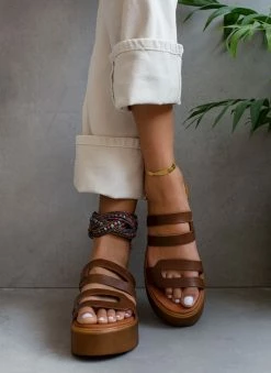 Εξοδος 🎁 Καλύτερες κριτικές για ⭐ Πλατφόρμες δερμάτινες ESTIL με ανοίγματα - Ταμπά 👍 🎁