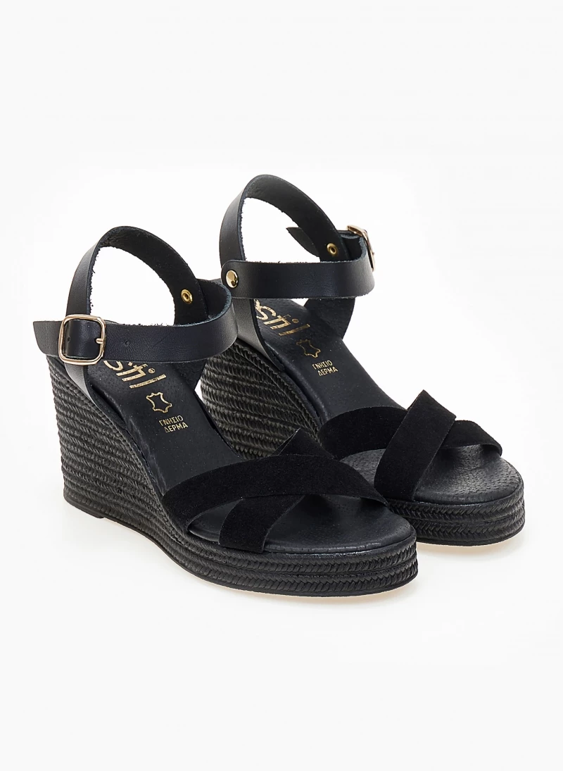 Εκπτωση 👏 Τοπ 10 🔥 Πλατφόρμες Estil καστόρινες - Μαύρο ⭐ ✨ - Image 4