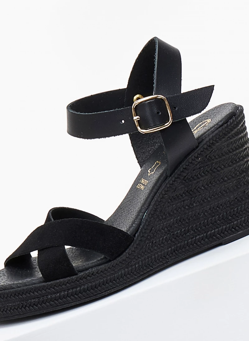 Εκπτωση 👏 Τοπ 10 🔥 Πλατφόρμες Estil καστόρινες - Μαύρο ⭐ ✨ - Image 2