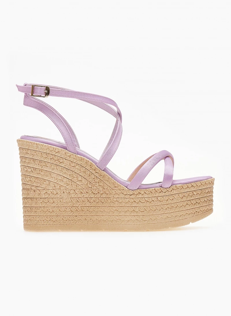 Εξοδος ✔️ Καλύτερες κριτικές για 😀 Πλατφόρμες σατέν TFP με δέσιμο χιαστί - Λιλά 😍 🎁 - Image 2