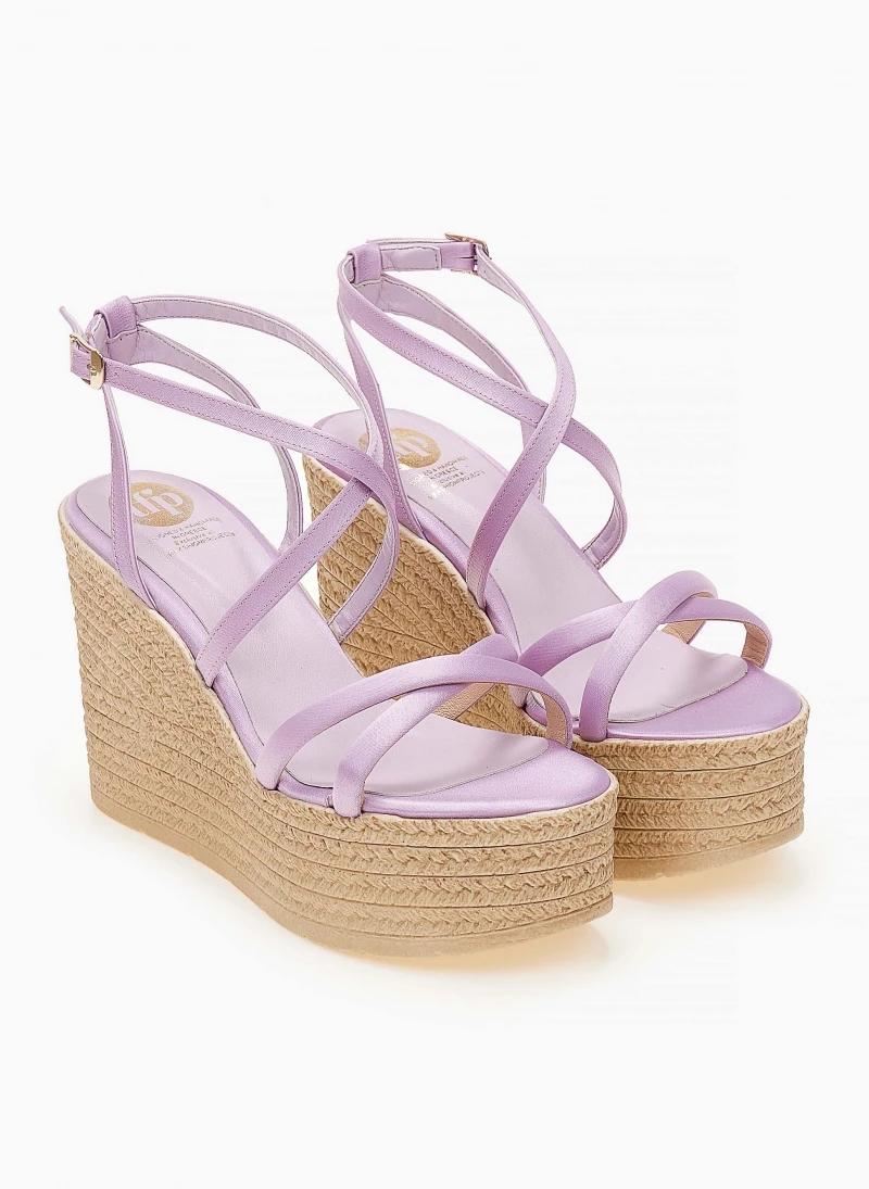 Εξοδος ✔️ Καλύτερες κριτικές για 😀 Πλατφόρμες σατέν TFP με δέσιμο χιαστί - Λιλά 😍 🎁 - Image 5