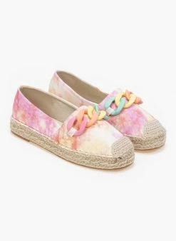 Εξοδος ✨ Αγορά ✔️ The Fashion Project Πολύχρωμες υφασμάτινες εσπαντρίγιες - Multi 😀 💯